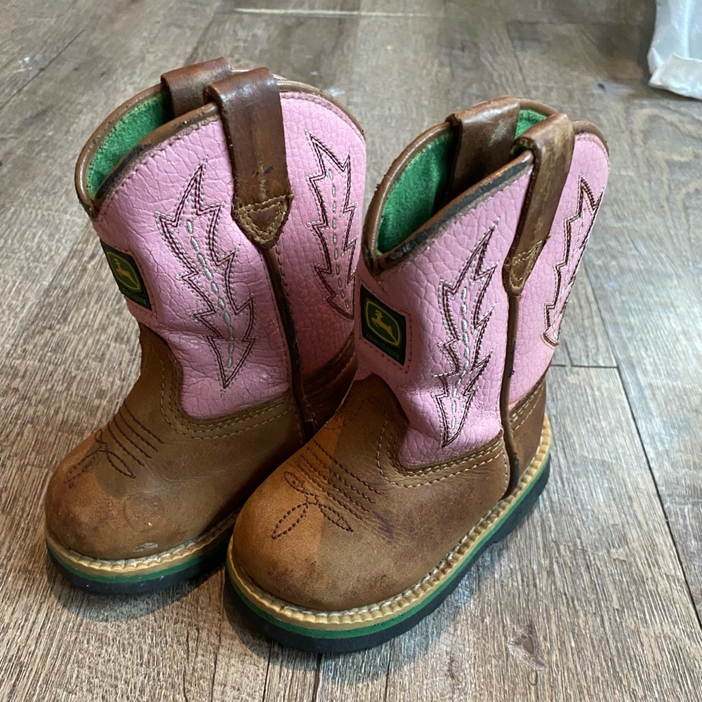 Toddler Girls John Deere Cowgirl Boots